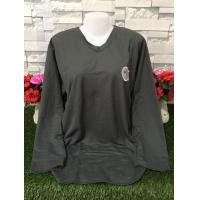 ราคา เสื้อยืด แขนยาว เสื้อแขนยาว เสื้อยืดผู้หญิง เสื้อคลุม เสื้อแขนยาว oversize เสื้อแขนยาวสีพื้น เสื้อผ้าคนอ้วน รุ่น2551 (12828068689)