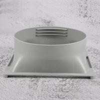 ราคา Air Conditioner Exhaust Hose Interface Portable Home Mobile Air Conditioner Body Fitting Connector Square 15cm (18676953924)