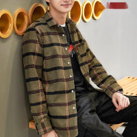ราคา AIRBOOB เสื้อคู่รักสุดหล่อเข้ารูปพอดี MODE Korea แขนยาวเสื้อเชิ้ตผู้ชาย (18323895810)
