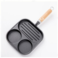 ราคา กระทะทอดไข่ 4หลุม 2หลุม กระทะทอดไข่ดาว กระทะแพนเค้ก กระทะหลุม (22679664701)