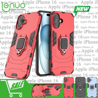 ราคา Lenuo เคสไอโฟน16โปรแม็กซ์16พลัส เคสแข็งและ TPU ทำจากซิลิโคนปลอกแหวนที่วางแบบโลหะกันกระแทกแข็งแกร่งสองชั้น (22663838941)