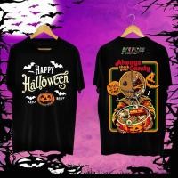 ราคา เสื้อ ฮาโลวีน ชุดฮาโลวีน Halloween T Shirt พิมพ์ลายฟักทองฮาโลวีน เหมาะกับปาร์ตี้ฮาโลวีน ลาย โครงกระดูก ผ้าCotton 100 01 (22892500990)