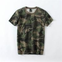 ราคา เสื้อยืดลายพรางลำลองทรงหลวมสไตล์ยุโรปอเมริกาใส่สบายราคาถูกเสื้อยืดพิมพ์ลายแขนสั้นคอกลมใส่ด้านในแขนสั้นใส่ช่วงฤดูร้อนสำหรับผู้ชาย (15633730565)