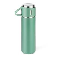 ราคา Stainless Steel Thermo 500ml Vacuum Insulated Bottle with Cup for Coffee Hot drink and Cold drink water flask (22587746396)