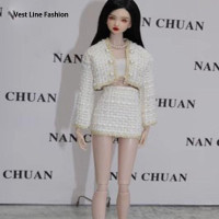 ราคา Liaoyue 11 5 30ซม Barbie รุ่นโมเดลเสื้อคลุมแฟชั่นกว้าง (22750979727)