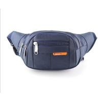 ราคา COD กระเป๋าสไตล์สปอร์ต คาดอก คาดเอว สะพายข้าง ไนล่อนกันน้ำ Sport Bag 4 สี ดำกรมท่าน้ำเงินม่วง (22959189206)