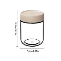 ราคา 450ml ขวดแก้ว ขวดถนอมอาหาร ขวดแก้วปิดผนึก เหมาะสําหรับข้าวโอ๊ตข้ามคืน ขวดขนมหวาน ที่เก็บบิสกิต ภาชนะ Pre Packing (22840180341)