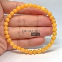 ราคา Yellow Sapphire สร้อยข้อมือหิน บุษราคัม ขนาด 68101214 มิล สโตนคิง stoneking (22771677458)