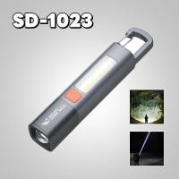 ราคา สินค้าคุณภาพ ไฟฉายแรงสูง มีเเบตในตัว ไฟฉาย led น้ำหนักเบา Flashlights Miniไฟฉายสว่างมาก CREE LED usb charge 3mode (22863703034)