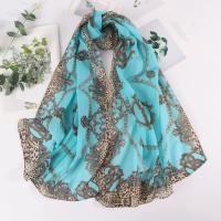 ราคา Syal Sutra ผ้าชีฟองขนาดเล็กสำหรับผู้หญิง Syal Sutra พิมพ์ลายเสือดาวผ้าพันคอยาวผ้าคลุมไหล่บางผ้าพันคอเนื้อบางป้องกันแสงแดด (21937369903)