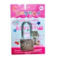 ราคา Telecorsa กุญแจล็อค 30 mm สีเงิน รุ่น 30mm lock bag S 04a boss (10346328305)