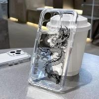 ราคา เคสลายการ์ตูนปีมังกรทองเคสสำหรับ Xiaomi กราฟิก Mi 14 13T Pro 13 12T 12T 12 11 Lite 5G M6 X6 X5 X3 F5 Pro ฝาครอบใสนิ่ม (21599022068)