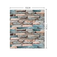 ราคา วอลเปเปอร์ วอลเปเปอร์ผนัง วอลเปเปอร์ติดผนัง 3Dแผ่นใหญ่ แผ่นติดผนังแต่งห้องwallpaper3D วอลล์เปเปอร์วินเทจ ย้อนยุคแผ่นติดผนัง ผนังสำเร็จรูป (22964324926)