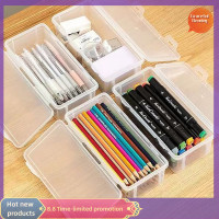 ราคา สง่างามกล่องใส่ดินสอเคสใส่ของกล่องพลาสติกใส่ดินสอสเก็ตช์กล่องดินสอแบบใส1ชิ้นกล่องเครื่องมือความจุขนาดใหญ่กล่องเก็บของแต่งหน้าการ์ด (22539479442)