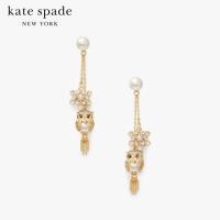ราคา KATE SPADE NEW YORK WINTER WONDERLAND OWL LINEAR EARRINGS KE986 ต่างหู (21499772011)