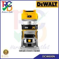 ราคา DEWALT เครื่องเซาะร่องไม้ไร้สาย ไร้แปรงถ่าน 18 โวลต์ ขนาด 6 35 มม รุ่น DCW600N XJ (19367724577)