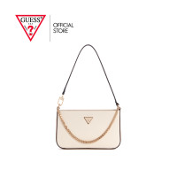 ราคา GUESS กระเป๋า รุ่น VG934072 LEVANTE MINI TOP ZIP SHOULDER สีเบจ (22190951272)