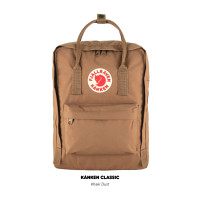 ราคา Fjallraven Kanken Classic โทนสีเหลือง น้ำตาล กระเป๋าสะพายหลัง เป้ Kanken เป้คองเก้น ฟยัลราเว่น กระเป๋า Kanken แท้ เป้คองเก้นสะพายหลัง School Bag Kanken Bag Backpack (21693715014)