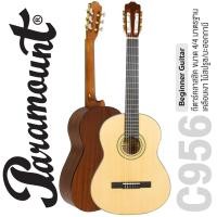 ราคา สินค้าแนะนำ Paramount C956 Classical Guitar กีตาร์คลาสสิค ขนาด 4 4 มาตรฐาน เคลือบเงา ไม้สปรูซ มะฮอกกานี (686014658)