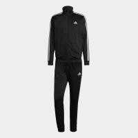 ราคา adidas Lifestyle Basic 3 Stripes Tricot Track Suit Men Black IC6747 (22433267984)