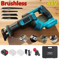 ราคา COD เลื่อยชักคอตรง 3000W เลื่อยชักแบตเตอรี่ เลื่อยชักคอตรง เลื่อยคอตรง เลื่อยชักไร้สาย 13000mah เลื่อยแบตเตอรี่ Cordless Saber Saw ความเร็วรอบ 4500 รอบ นาที ใบเลื่อย 4 ใบ การันตีสินค้าตรงปก 100 (22436