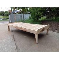 ราคา เตียงนอนไม้จาม เตียงนอน 3 ฟุต เตียงถูก เตียงดี เตียงไม้ ตั่งนั่งเล่น 93 ซม x 185 ซม x 38 ซม ไม้จามจุรี ไม้เบญจพรรณ แคร่ไม้ โปรดอ่านก่อนสั่งค่ะ Dao furniture (21408813293)