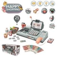ราคา Fancytoys Shop ของเล่นเครื่องคิดเงิน เสียงภาษาอังกฤษ เครื่องแคชเชียร์ เครื่องคิดเงินของเล่นซูเปอร์มาร์เก็ต ชุดโต๊ะแคชเชียร์ของเล่นเด็กจ (10498496394)