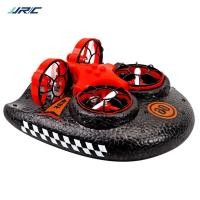 ราคา โดรน เรือ รถบังคับ JJRC 3 in 1 Water Ground Air Transformable 2 4G RC Drone Remote Control Aircraft Toy ของเล่นเด็ก (19758230837)