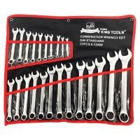 ราคา Euro King Tools ประแจปากตายแหวนข้าง เบอร์ครบ ขนาด 6 32mm 23 ชิ้น ชุด เกรดเหล็ก CRV ของแท้ 100 (21351810241)