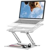 ราคา laptop Stand Ergonomic Detachable Computer Stand for Laptop Riser for Desk Portable Aluminum Laptop Stand Riser Holder Notebook Stand Compatible with 10 to 15 6 Inches Notebook Computer (19265682028)