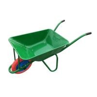 ราคา รถเข็นปูน รถเข็น ล้อเดียว ยางลม ยางตัน สีเขียว ใช้งานง่าย เบาแรง เข็นลื่น (22461799189)