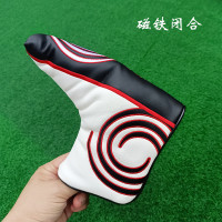 ราคา Golf Club Cover Odyssey Putter Cover Golf Semicircle Putter Long Putter Cover Magnet Closure (22411367178)