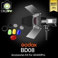 ราคา Godox BD08 Accessories For AD400Pro Honey Comb Grid 4xColor Filters Barn Door (6193998418)