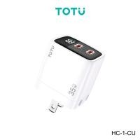 ราคา TOTU Adapter รุ่น HC 1 CU หัวชาร์จ 35W GaN Fast Charger หัวชาร์จไว รับประกัน 1 ปี (22779343919)