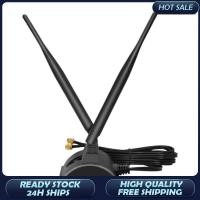 ราคา ReadyStock Dual Wifi Antenna 2 4Ghz 5Ghz Dual Band Antenna Used for Wifi Mobile Hotspot Signal Enhancement (22092266024)