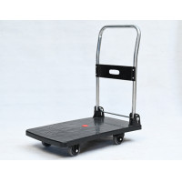 ราคา รถเข็นพับได้ 4 ล้อ รับน้ำหนักได้ 150kg รถเข็นของ รถเข็นสินค้า รถเข็นอเนกประสงค์ สามารถพับได้ (22786325881)