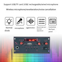 ราคา TECHCHIP Amplifier Board 2 x 10W Bluetooth Mp3 Decoding Board Trolley Audio Player Car Bluetooth Module Accessories (22041068417)