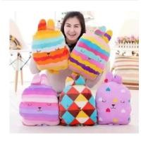 ราคา LILY TH11 หมอนผ้าห่ม ตุ๊กตาคราฟ มีเป้สะพาย ผ้าห่มขนาด 3 ฟุต ร้านจัดคละสี1ตัว มีเก็บเงินปลายทาง (21975912453)