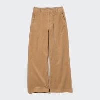 ราคา UNIQLO กางเกงผ้าลูกฟูก ทรงขากว้าง WIDE FIT CORDUROY PANTS (19596457498)
