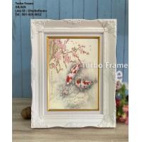 ราคา Turbo Frame กรอบรูปหลุยส์ สีทอง สีขาว สำหรับใส่ภาพขนาด 6x8 8x10 A4 8x12 10x12 นิ้ว (19577225082)