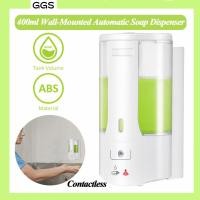 ราคา เซนเซอร์อินฟราเรดอัจฉริยะติดผนังเครื่องจ่ายสบู่เหลวกันน้ำอัตโนมัติ400มล เครื่องขวดใส่แชมพูด้วยมือแบบไร้สัมผัสพร้อมหน้าต่างโปร่งใสสำหรับห้องน้ำห้องครัวเครื่องจ่ายสบู่เหลวเซ็นเซอร์แฮนด์ฟรีเซนเซอร์สบู่อั