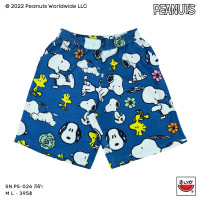 ราคา แตงโม SUIKA เสื้อแตงโม กางเกงเอวยางยืดขาสั้น พิมพ์ลายลายSNOOPY SN PS 026 (20732477702)