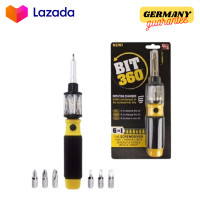 ราคา ไขควง 6in1 เปลี่ยนหัวอัตโนมัติ ไม่ต้องถอด BIT 360 สารพัดประโยชน์ ไขควงอเนกประสงค์ พกพาสะดวก เปลี่ยนหัวได้ (8938890828)