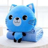 ราคา polyleeshops 0133 ตุ๊กตาหมอนผ้าห่ม ตุ๊กตาหมอนผ้าห่ม แมวเมียว วินเทจ (7587385633)