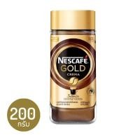 ราคา NESCAFÉ เนสกาแฟ โกลด์ กาแฟสำเร็จรูป เครมา ขวด 100200 กรัม ถุงเติม 100กรัม (21383320160)