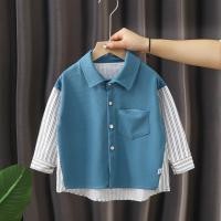 ราคา เสื้อเชิ้ตแขนยาว สีขาว ขนาดเล็ก แฟชั่นฤดูใบไม้ร่วง สําหรับเด็กผู้ชาย (21650669543)