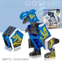 ราคา โมเดลรถยนต์หุ่นยนต์ไดโนเสาร์ของเล่นสําหรับเด็กผู้ชาย (22576485432)