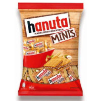 ราคา เวเฟอร์กรอบ Hanuta FERRERO สอดไส้ช็อคโกแลต เฮเซลนัท (20608476710)