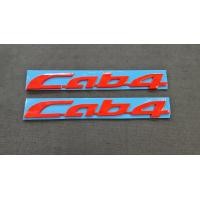 ราคา โลโก้ CAB4 สีแดง สำหรับติดข้างผระตูซ้ายขวา รถ ISUZU (22820483976)
