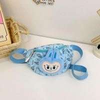 ราคา กระเป๋าสะพายข้างน่ารักการ์ตูนกระเป๋าสะพายข้างออกนอกบ้านถุงขนม labubu กระเป๋าคาดหน้าอกเด็ก (22923621888)